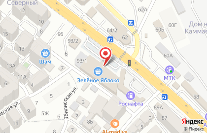 Химчистка Альса в Кировском районе на карте