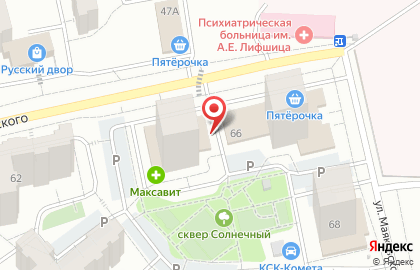 Магазин zoo Проспект на карте