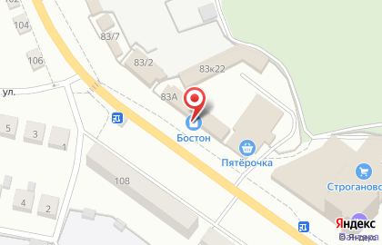 Фирменный магазин Звениговский на улице Володарского на карте