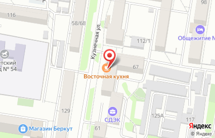 Проектная организация СтройПроект на Кузнечной улице на карте