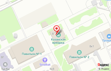 ОАО Банкомат, АКБ Абсолют Банк на Оренбургском тракте на карте