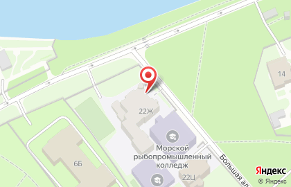 КГТУ Санкт-Петербургский морской рыбопромышленный колледж в Санкт-Петербурге на карте