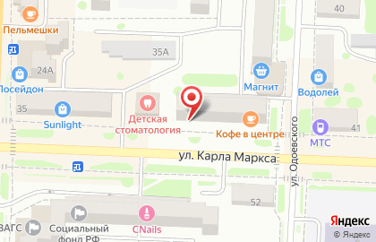 Салон Телефон.ру на улице Карла Маркса на карте
