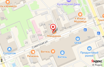 Дом мечты на Советской улице на карте