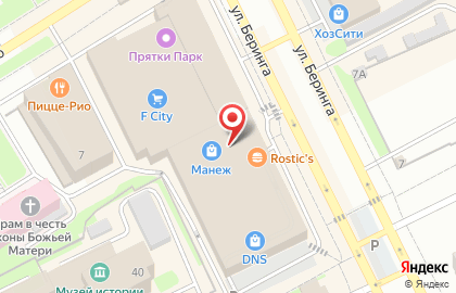 Страховая компания Коместра в Томске на карте