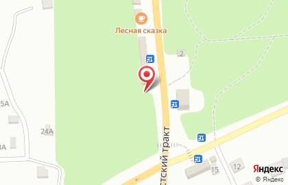Сосновый бор на улице Кутузова на карте