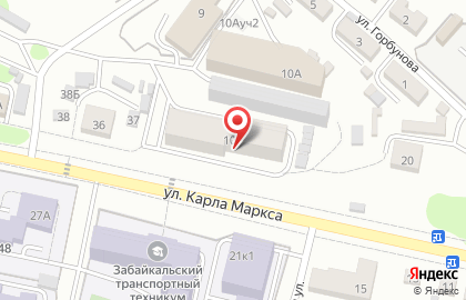 Избирательный участок №74 в Железнодорожном районе на карте
