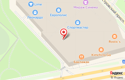 Магазин товаров для детей ELC на Полюстровском проспекте на карте