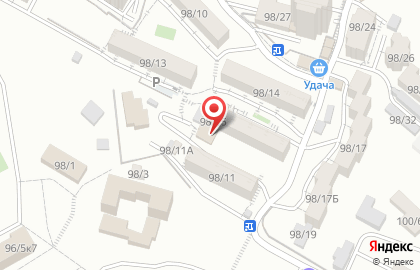 Кабинет массажа на Курортном проспекте на карте