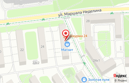 Кулинария, ИП Оверченко Е.Л. на карте