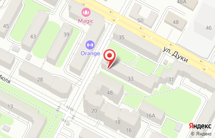 Субботник на улице 9 Января на карте