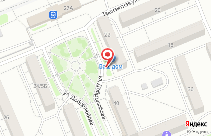 Магазин керамической плитки Центр кафеля на Транзитной улице на карте