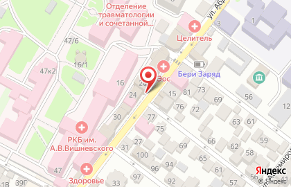 Кабинет хиджамы для мужчин в Советском районе на карте