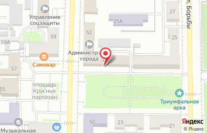 Банкомат СМП Банк, филиал в г. Челябинске на улице Ленина, 52 в Копейске на карте