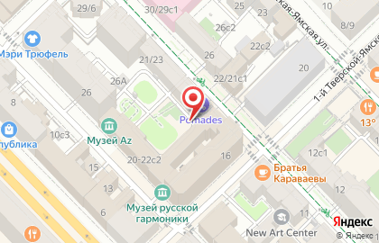 Vista в Тверском районе на карте