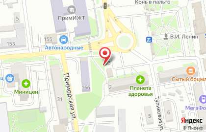 Магазин хлебобулочных изделий на Вокзальной площади на карте