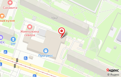 Феникс на проспекте Науки на карте