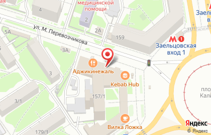 Аптека Озерки в Новосибирске на карте