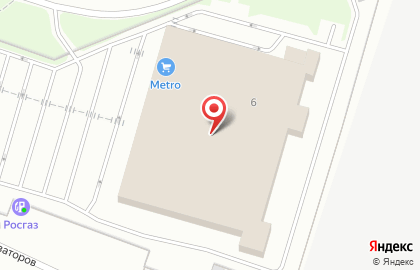 Центр мелкооптовой торговли Metro Cash and Carry на Союзной улице на карте
