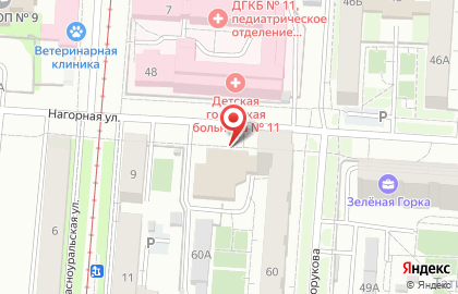 Супермаркет Пятёрочка на улице Татищева, 60 на карте