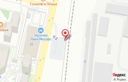 Автостоянка на Селькоровской, 22/1 на карте