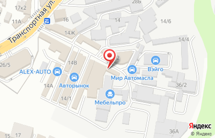 Магазин автозапчастей У Оли на карте