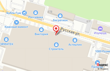 Мебельная компания Мебельер Восток на Бородинской улице на карте
