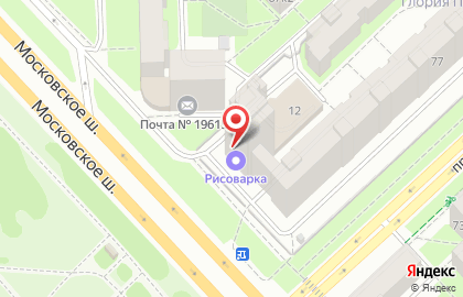 Цветочный магазин АртФлора на Московском шоссе на карте