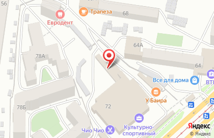 Автомастерская Гарант в Октябрьском районе на карте
