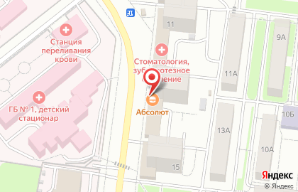 Почтовое отделение Почта России на улице Академика Королева на карте