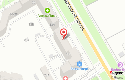 Банкомат Бинбанк, филиал в г. Владимире на Суздальском проспекте, 13 на карте