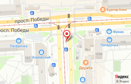Магазин цветов на улице Кирова 1/1 на карте