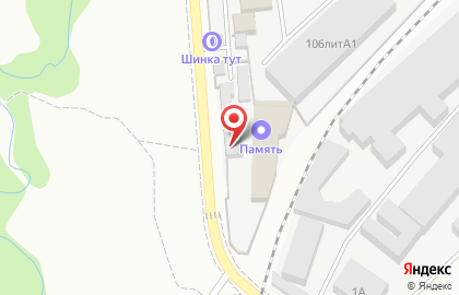 Гранитная мастерская Память в Москве на карте