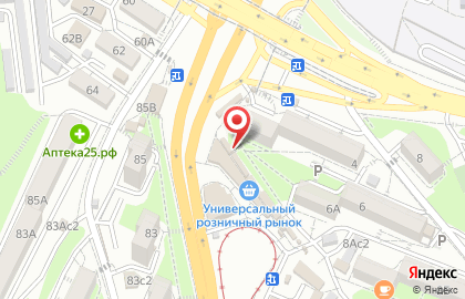 Магазин во Владивостоке на карте