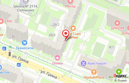 Сервисный центр iPhone-Butovo на улице Грина на карте