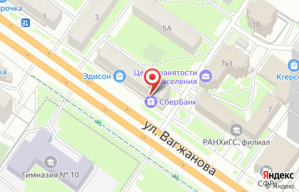 СберБанк в Твери на карте