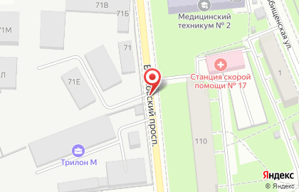 ООО АТО на Волковском проспекте на карте