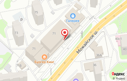 Гипермаркет Лента в Москве на карте