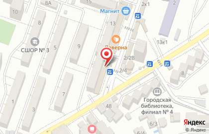 Книжный магазин Бестселлер в Центральном районе на карте
