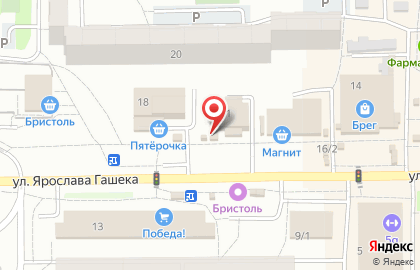 Магазин фруктов и овощей в Ленинском районе на карте