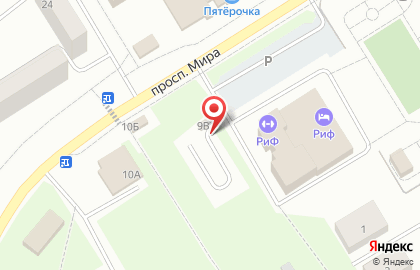 Автостоянка в Новосибирске на карте