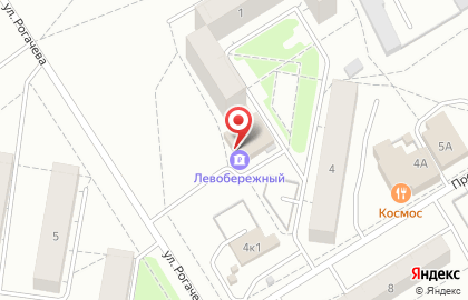 Банкомат Левобережный в Новосибирске на карте