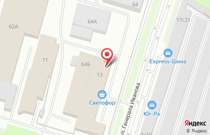 Север-Тент на карте