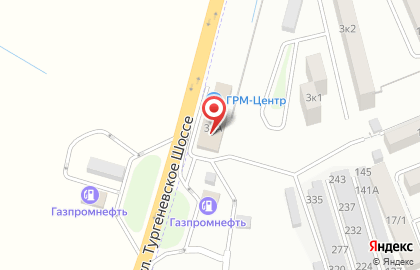 Супермаркет Пятёрочка на Тургеневском шоссе на карте