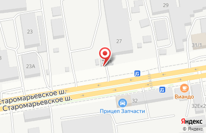 Перерабатывающая компания Ферратек на Старомарьевском шоссе на карте