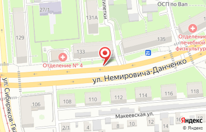 Центр страхования и оформления автомобилей, ИП Шикалова А.В. на улице Немировича-Данченко на карте
