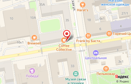 Кофейня Coffee Collective в Железнодорожном районе на карте
