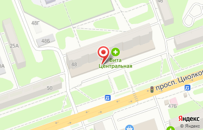 Кафе-пекарня Хлебная лавка на проспекте Циолковского на карте