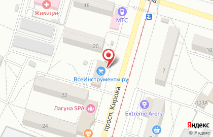 Салон Паркет-стиль на проспекте Кирова на карте