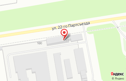 Продовольственная корпорация Оша на улице 22 Партсъезда на карте